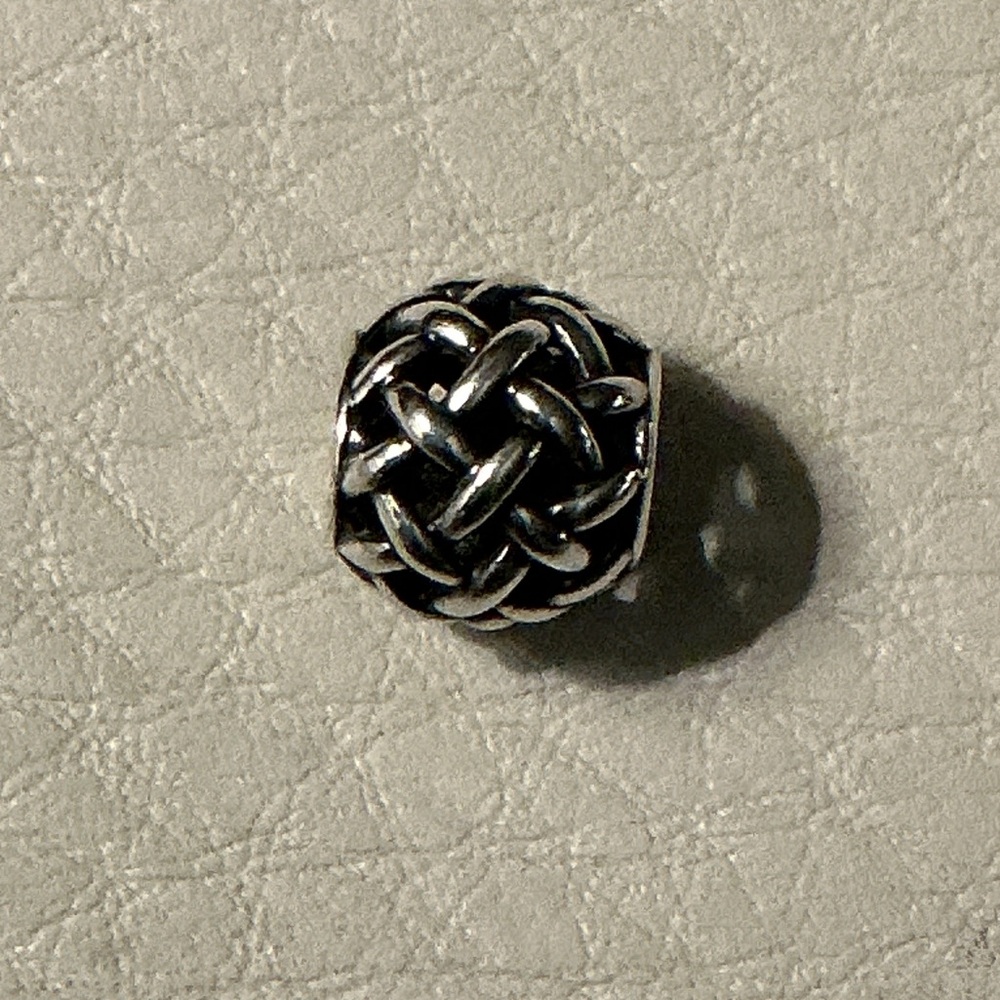 Pandora Sterling Silver “Forever Entwined” Charm Stamped ALE S925 Authentic